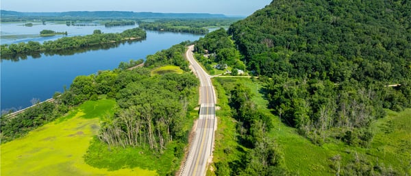Interstate 35 Bridge in Fountain City