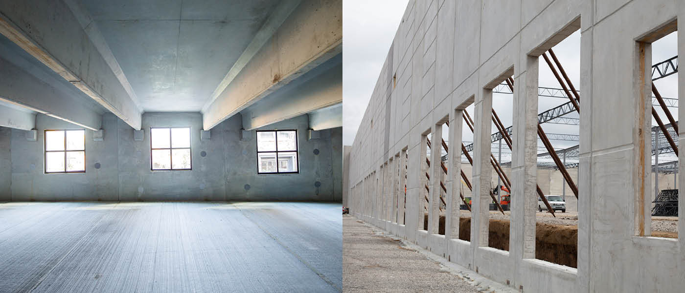 Parking Structure and Building Components at County Prestress & Precast